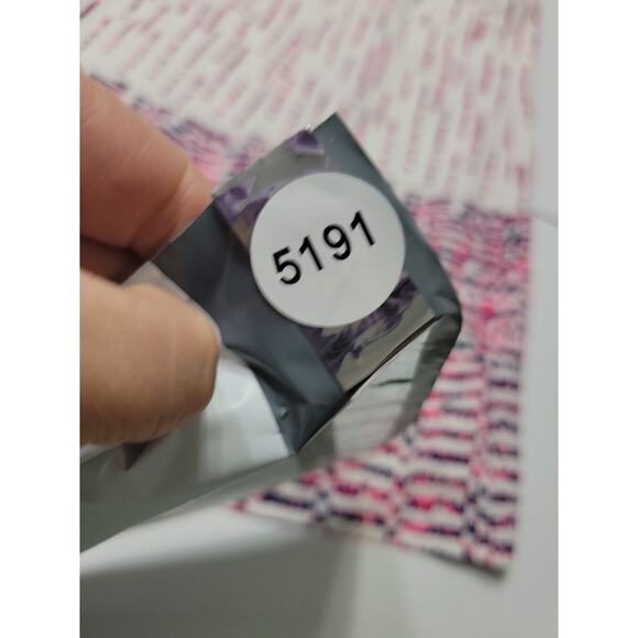 Skies Are Blue Womens Small Dress Blue Pink Criss Cross Back V Neck Lined Mini - Picture 12 of 12